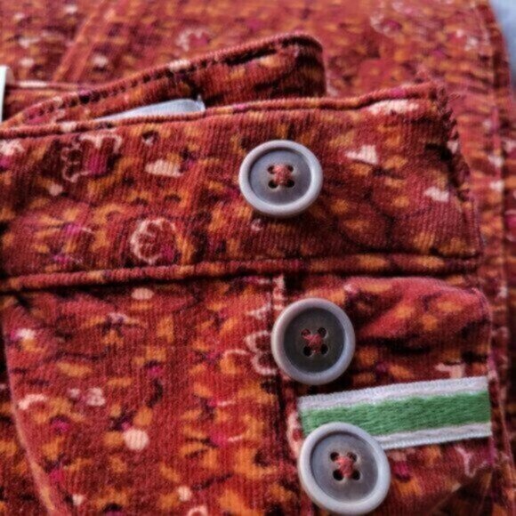 Pilcro by Anthropologie High Rise Skinny Button Fly Corduroy Pants NWT Sz 28 - Picture 8 of 10